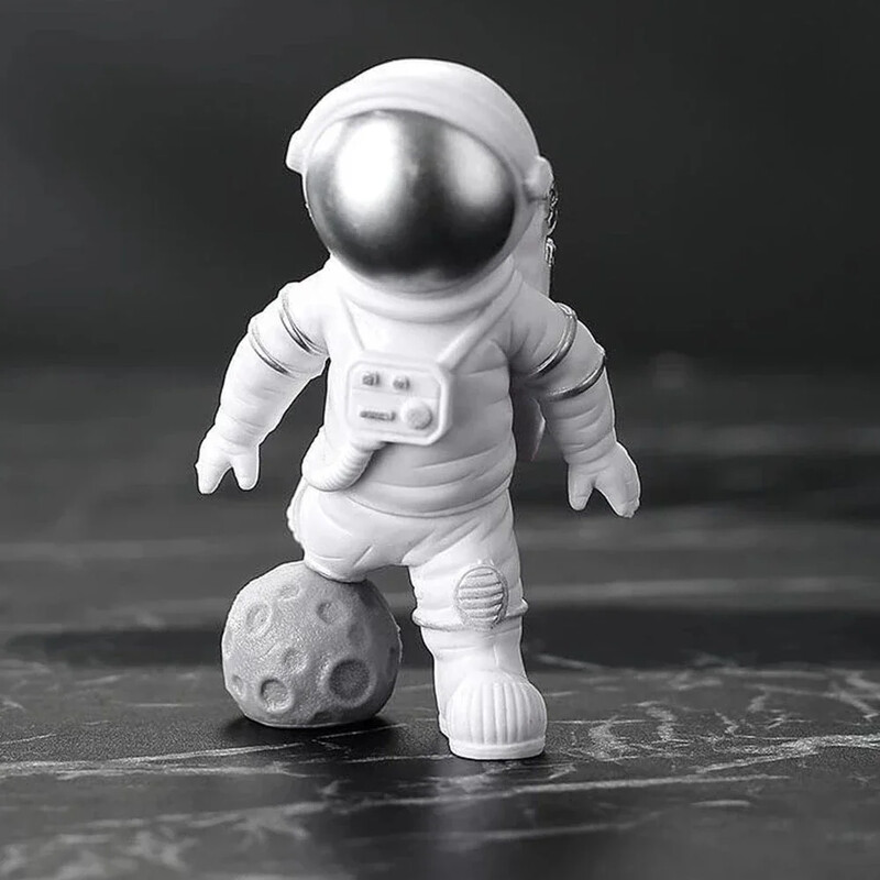 4kom astronautska figura kip figurica svemirca skulptura edukativna igračka stolna dekoracija doma model astronauta za djecu dar
