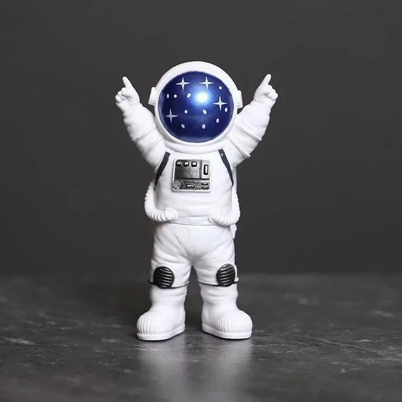 4kom astronautska figura kip figurica svemirca skulptura edukativna igračka stolna dekoracija doma model astronauta za djecu dar