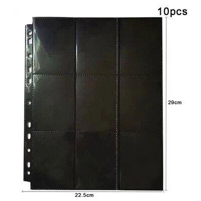 A4 Kpop Photocard Binder Sheets Множество джобове Калъф PP Без киселини 4x6 Фотоалбум Зареждане на страници Картичка Печат Щампа за съхранение на бижута