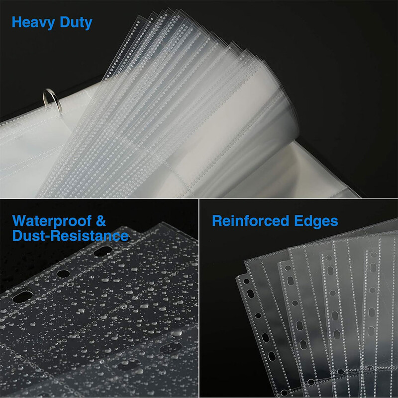 A4 Kpop fotokaardi köitja lehed Mitu taskut ümbris PP happevaba 4x6 fotoalbumi täitmislehed kaardi tempel ja ehete hoiukoht