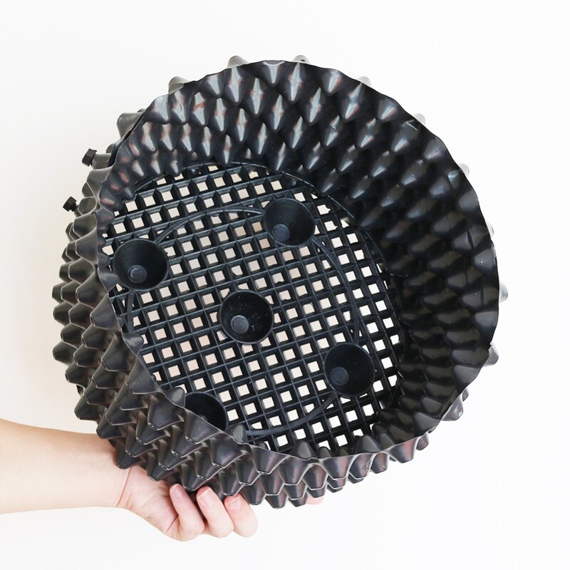 Õhupügamine Taimejuurekontroll Taimepotid Trainer Fast Root Grow konteiner Aiapuu bonsai siirdamistööriist Fast Nersery Pot