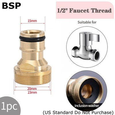 1/2" 3/4" 1" Γρήγορη σύνδεση με βρύση Προσαρμογέας σύζευξης άρδευσης κήπου Προσαρμογέας επισκευής σωλήνων χάλκινου σωλήνα στάγδην Εξαρτήματα Εργαλείο ποτίσματος