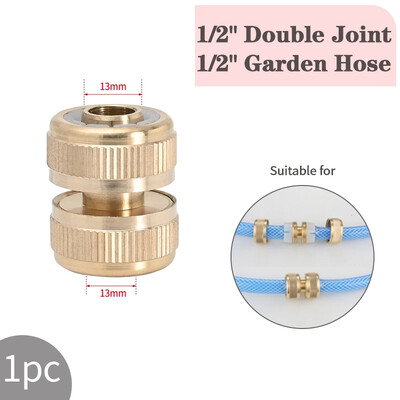 1/2" 3/4" 1" Γρήγορη σύνδεση με βρύση Προσαρμογέας σύζευξης άρδευσης κήπου Προσαρμογέας επισκευής σωλήνων χάλκινου σωλήνα στάγδην Εξαρτήματα Εργαλείο ποτίσματος