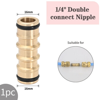 1/2" 3/4" 1" Γρήγορη σύνδεση με βρύση Προσαρμογέας σύζευξης άρδευσης κήπου Προσαρμογέας επισκευής σωλήνων χάλκινου σωλήνα στάγδην Εξαρτήματα Εργαλείο ποτίσματος