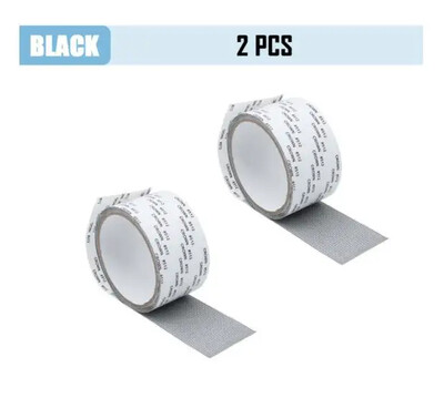 Lipnios juostos lango ekrano taisymas, pleistras Langų tinklelis nuo uodų taisymas Stiprus nuo vabzdžių musių tinklelio sulaužytų skylių taisymas