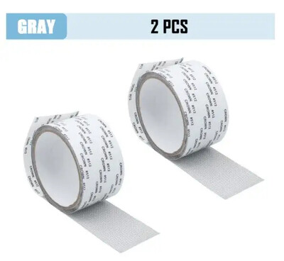 Lipnios juostos lango ekrano taisymas, pleistras Langų tinklelis nuo uodų taisymas Stiprus nuo vabzdžių musių tinklelio sulaužytų skylių taisymas