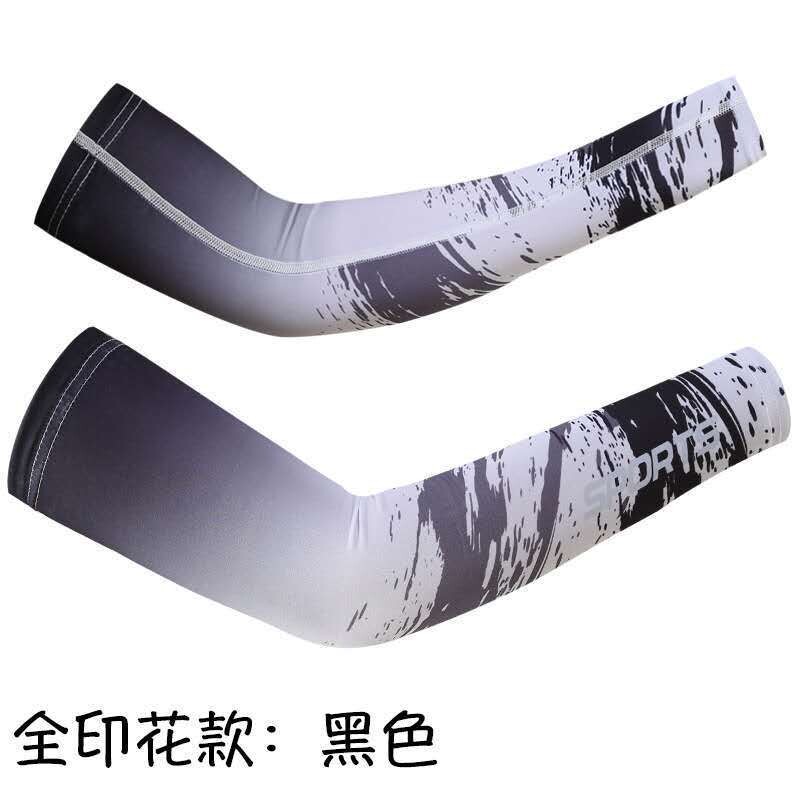 Õhukesed välispordi päikesekaitsekreem jääsiidist varrukad meestele ja naistele sõitmiseks ja sõitmiseks hingav UV-vastane kätekaitse meeste suvi