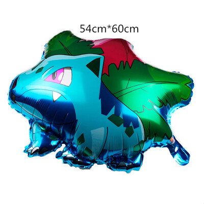 Μπαλόνι Pokemon Pikachu Squirtle Bulbasaur Pikachu Ανθρώπινη φιγούρα Διακοσμητικό μπαλόνι από αλουμίνιο Προμήθειες διακόσμησης για παιδιά Δώρο γενεθλίων