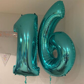 40 ιντσών Big Foil Helium Number Balloon 0-9 Happy Birthday Wedding Party Στολισμοί Baby Shower Μεγάλες φιγούρες Air Globos Supplies