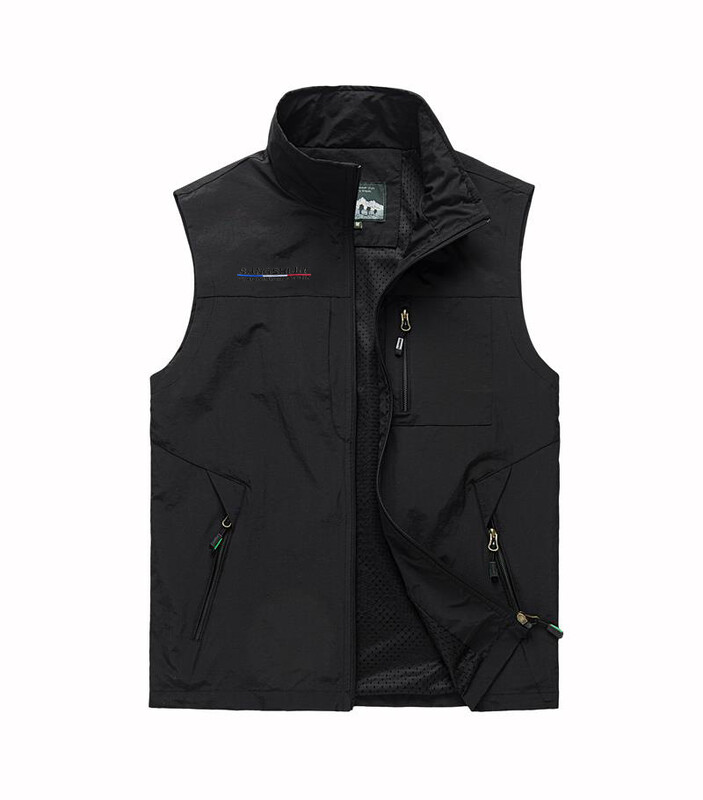 FGKKS 2023 Развлекателни жилетки на открито Мъжки дишащи големи джобни фотографски жилетки Висококачествена мъжка жилетка