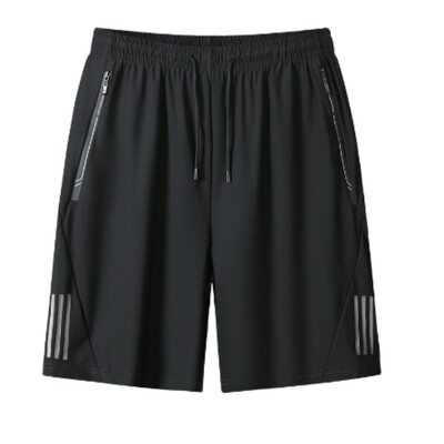 Καλοκαιρινό ανδρικό σορτς χαλαρό αθλητικό χαλαρό σορτς μπάσκετ παραλίας Ice Silk Άνετο γυμναστήριο Κοντό παντελόνι ανδρικό σορτς για τρέξιμο