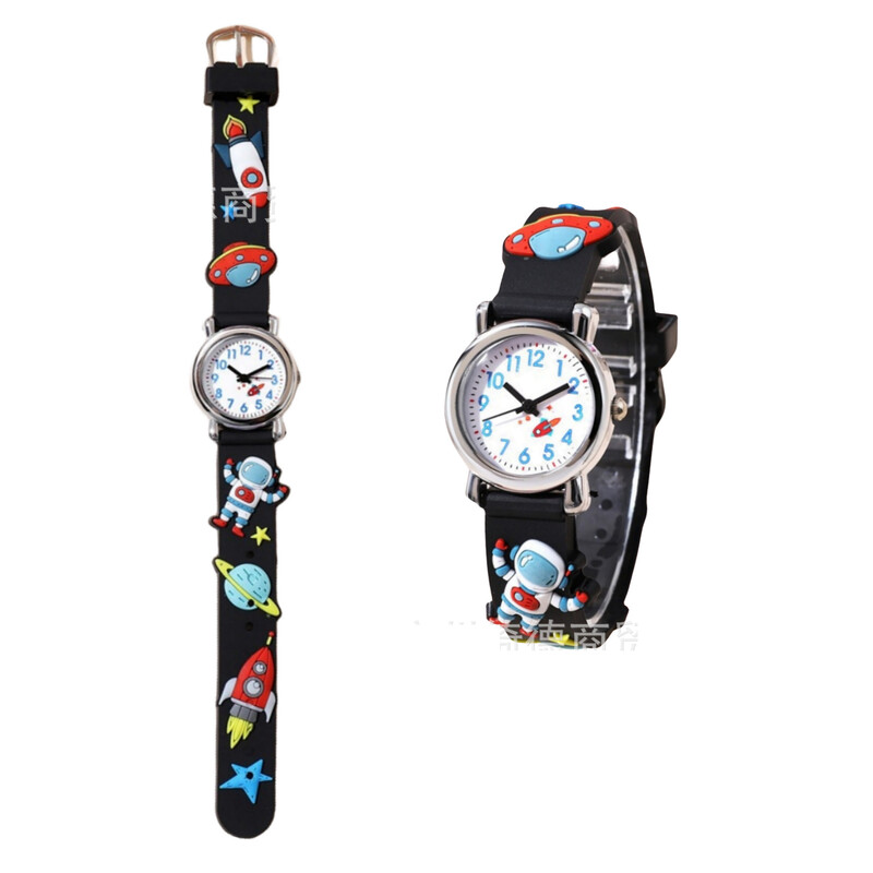 2024 доставка на нови момчета и детски часовници 3D изящни ученици от началното училище футбол баскетбол карикатура подаръци кварцов часовник безплатна доставка
