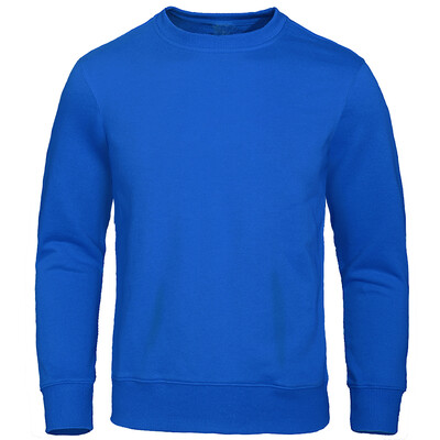 Нов извънгабаритен пуловер Едноцветни топли мъжки дрехи Мода Crewneck Hoody Ежедневен свободен суичър Oversize Street Sportswear