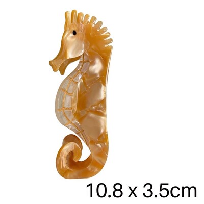 Дамски нокът с голяма коса Серия от морска биология Shark Hair Claw Щипка за коса Модерна шапка с животни Шапки Летни аксесоари за коса