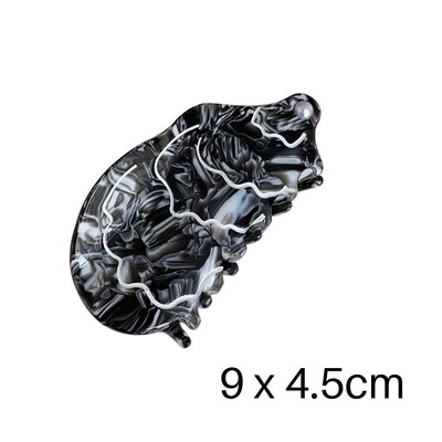 Дамски нокът с голяма коса Серия от морска биология Shark Hair Claw Щипка за коса Модерна шапка с животни Шапки Летни аксесоари за коса