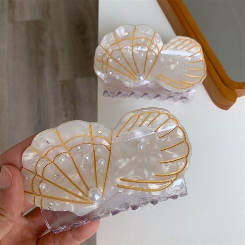 Γυναικεία Big Hair Claw Marine Biology Series Shark Hair Claw Hairpin Clip Μοντέρνα καλύμματα κεφαλής για ζώα Καλοκαιρινά αξεσουάρ μαλλιών