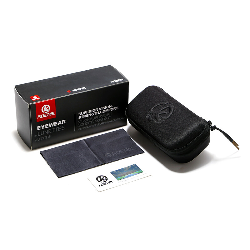 KDEAM uued polariseeritud meeste päikeseprillid, ruudukujulised välitingimustes kasutatavad fotokroomsed päikeseprillid naiste libisemiskindlad ninapadi Kaasas kõik tarvikud