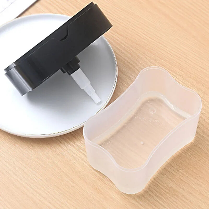 Dozator Automat de Sapun Sticla Pentru Sapun Lichid Dozator Burete De bucatarie Ditchen Dozator Manual de Sapun