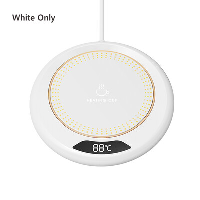 Puodelio šildytuvas Elektrinis puodelio šildytuvas Pienas Arbatos Vandens puodelis Šildymo padėkliukas Pastovi temperatūra namų biuro šildymui Kavos puodelio šildytuvas