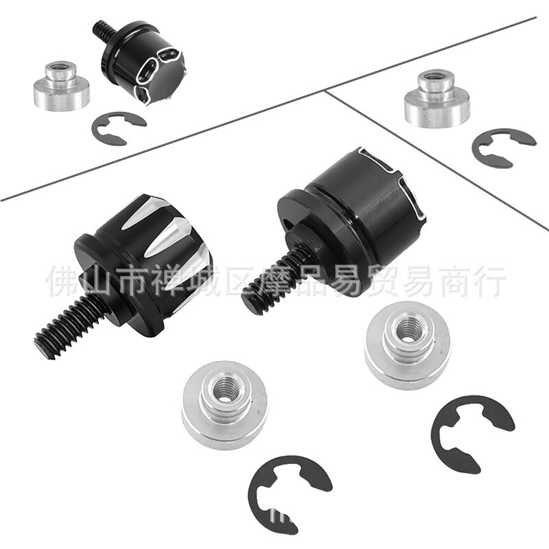 Se potrivește șuruburilor pentru perna scaunului Harley, șuruburi de fixare a pernei scaunului CNC, accesorii modificate, șuruburi cu eliberare rapidă