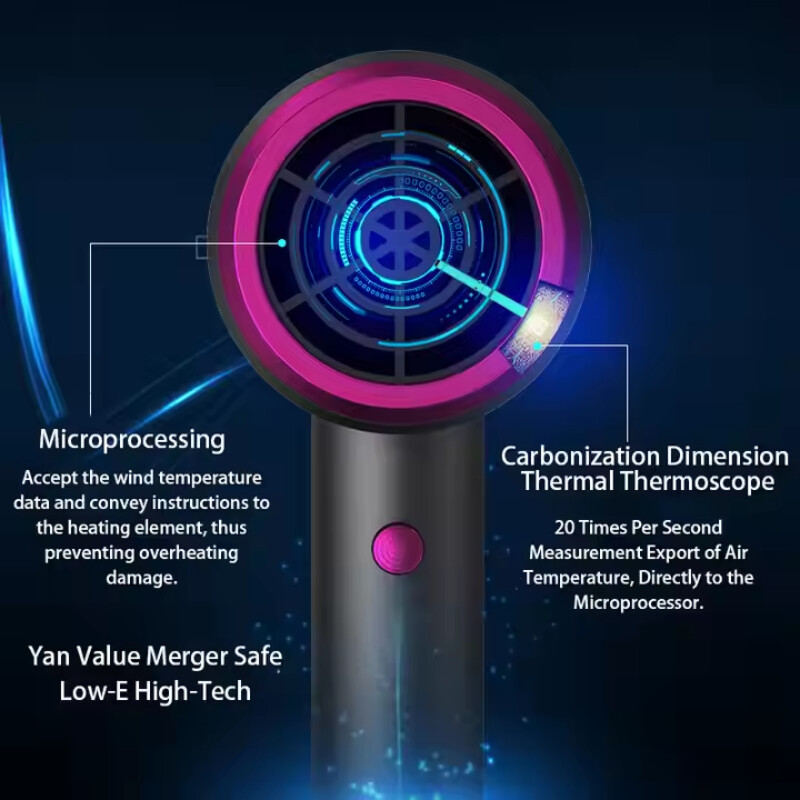 Professionaalne föön Kiire Võimas Kodu Madal müratase Kiire Negatiivne Ionic Blow Dryer Hotel Elektrilised Salongi Föönid