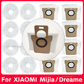 Торбичка за прах за XIAOMl Mijia Omni 1S B101CN B116 Robot X10+ For Dreame L10s L20 Ultra S10 S10 ProAccessories Robot Vacuum Spare