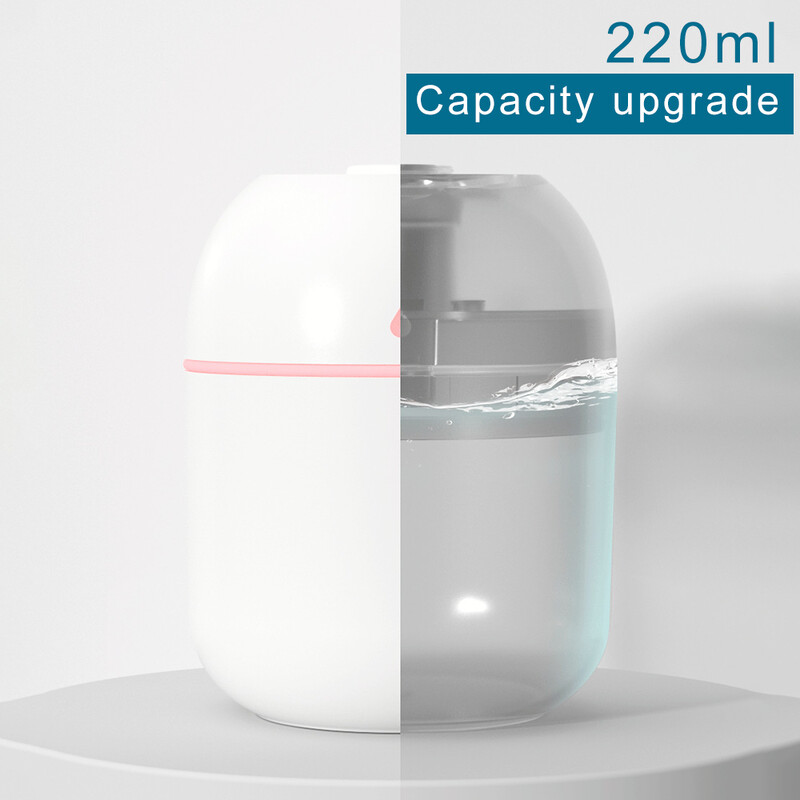 Μίνι φορητός υγραντήρας αέρα Drop Air USB Desktop εσωτερικού χώρου Οικιακός υγραντήρας ατμοποίησης αέρα σίγασης
