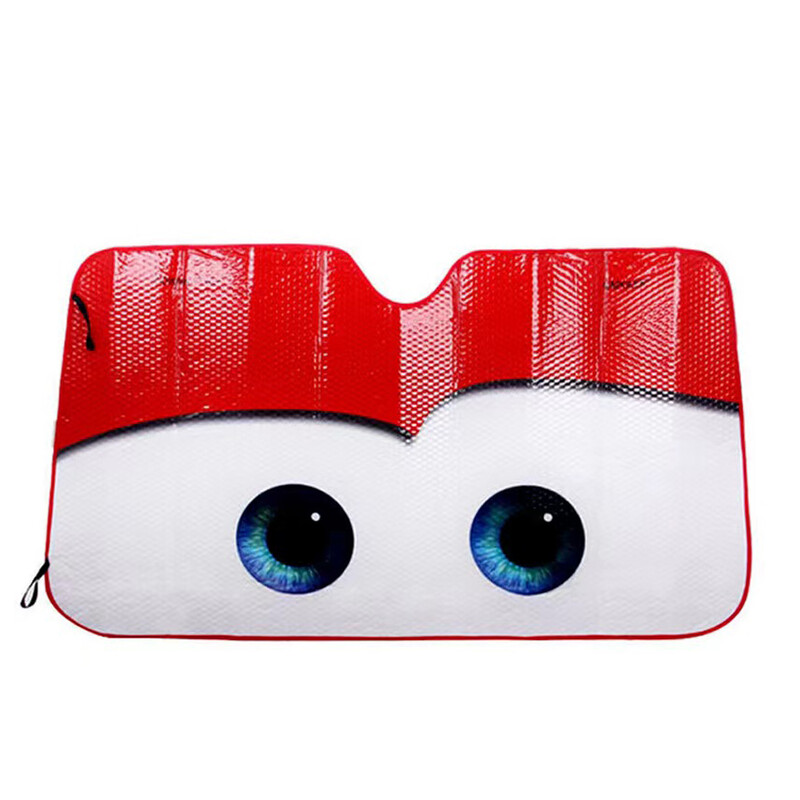 Automobilio apsauga nuo saulės 4 spalvų Akys Šildomas priekinis stiklas Uždangalas nuo saulės Automobilio lango priekinio stiklo uždangalas Saulės gaubtas nuo saulės Automatinis saulės skydelis Automobilių uždangalai