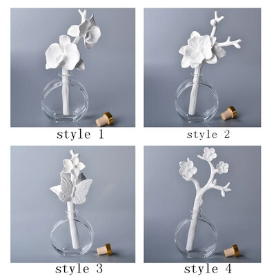 Decorat Parfum pentru Casa, Accesorii Decorative, Floare Ceramica Pentru Difuzor Interior Parfum