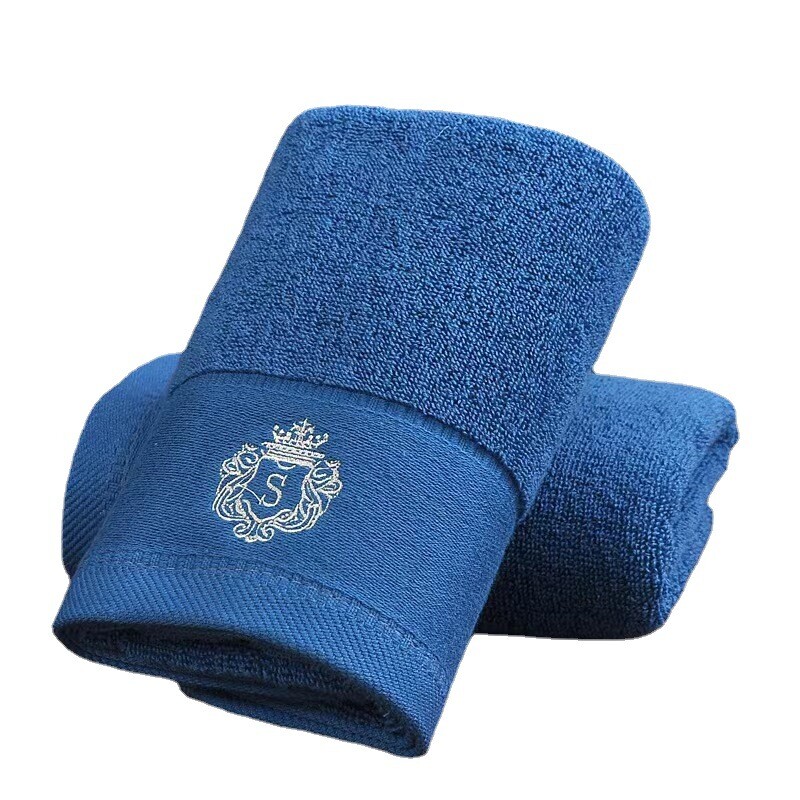 35×75cm 100% bumbac prosop de față pentru adulți pentru copii, brodat manual de lux, prosop de baie pentru față