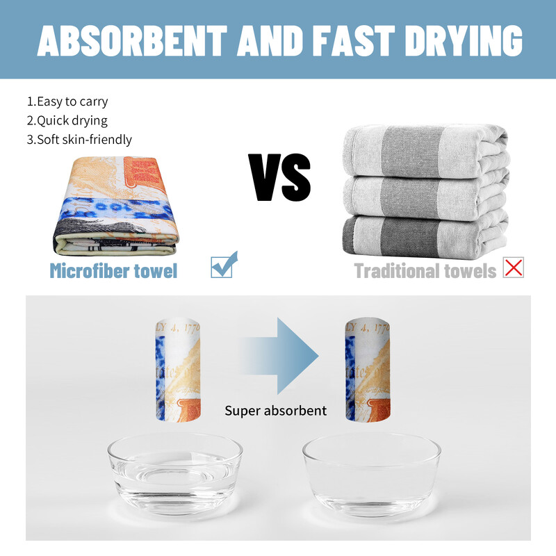 Mikrokiust rannarätikud Kiirelt kuivav rätik ujumisrätik Super pehme kompaktne tekk, imav rätik telkimiseks, spordiks, rannas, jõusaalis