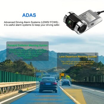 Αυτοκίνητο Android Navigator USB HD Driving Recorder Media συνοδεύεται από ADAS Driving Assistance Function Car