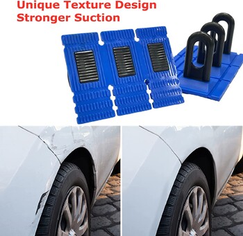 Нов инструмент за ремонт на вдлъбнатини на автомобили Auto Dent Puller Kit Heavy Duty Cars Body Dent Remover Glue Pulling Tabs Сини инструменти за издърпване