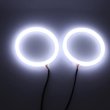 Super Bright Halo Rings Cotton LED Angel Eyes Headlight 60mm 70mm 80mm 90mm 100mm 110mm 120mm Car Motorcycle DRL Light Bulb Light