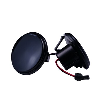 ANGRONG 2X Black Smoked Lens LED Indicator Repeater πλευρικό φως πορτοκαλί για Mazda MX-5 MK I II NA ΣΗΜ.