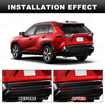 Για Toyota RAV4 Camry Κιτ πίσω φώτων ανακλαστήρας φανών ομίχλης Φρένο προφυλακτήρα κόκκινο για Lexus IS-F GX470 RX300 Sienna Venza Reiz Innova