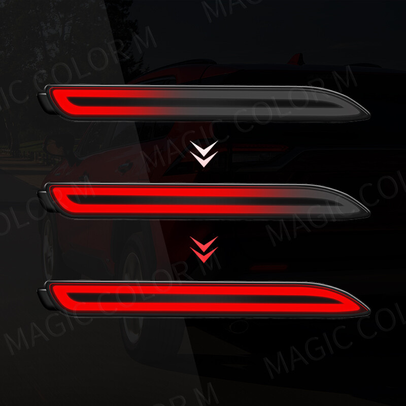 Για Toyota RAV4 Camry Κιτ πίσω φώτων ανακλαστήρας φανών ομίχλης Φρένο προφυλακτήρα κόκκινο για Lexus IS-F GX470 RX300 Sienna Venza Reiz Innova