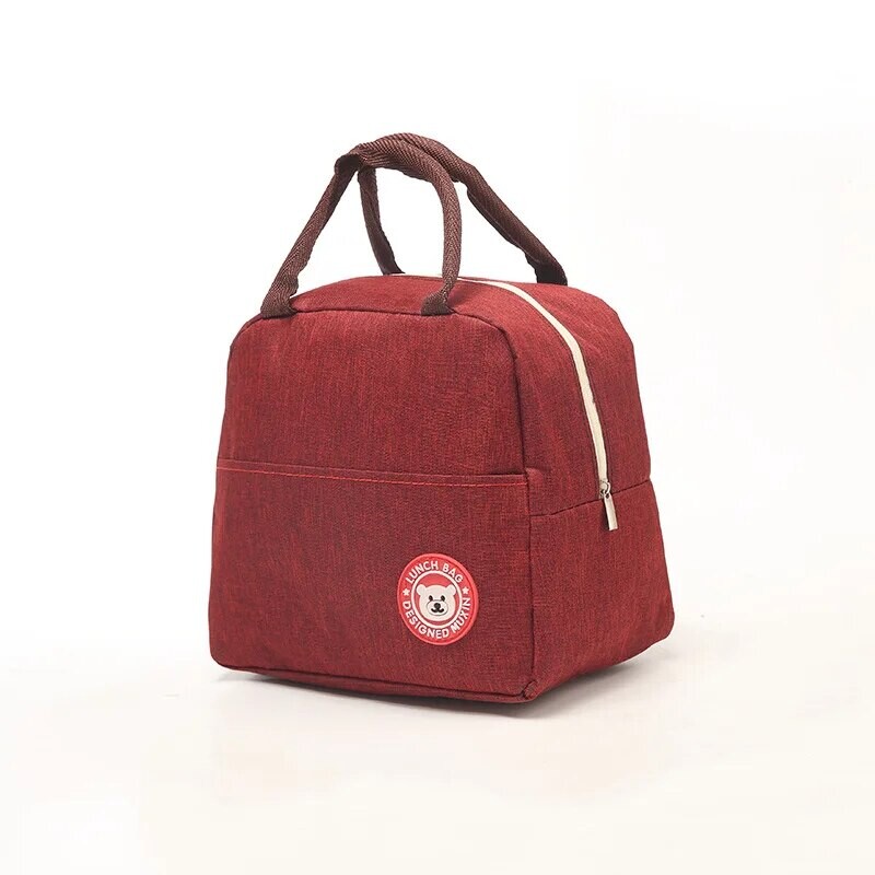 Izoliuotas pietų maišelio izoliacija „Bento Pack“ aliuminio folijos ryžių maišelio patiekalų paketas „Ice Pack“ studentų „Bento“ pietų rankinės izoliacija