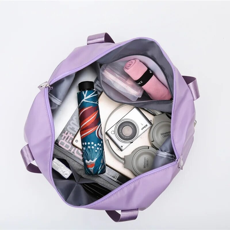 Kelioninis bagažo krepšys sausam ir šlapiam atskyrimui nedidelio atstumo nešiojimo krepšys, didelės talpos nešiojamasis krepšys, lengvas vanduo