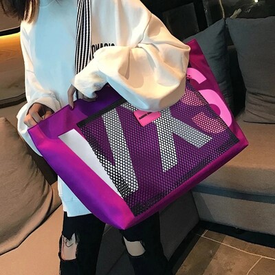 aliwood 2022 New Arrivals Letter Naiste õlakotid Trendikas veekindel kandekott Rannakott Suure mahutavusega naiste reisipoekotid