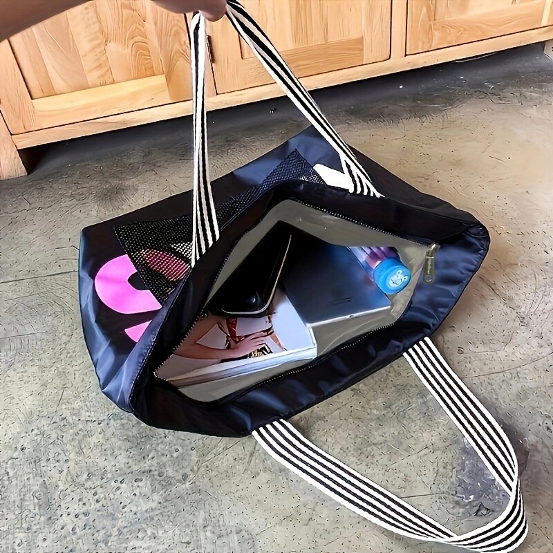 aliwood 2022 New Arrivals Letter Naiste õlakotid Trendikas veekindel kandekott Rannakott Suure mahutavusega naiste reisipoekotid