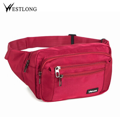 Πακέτο μέσης Casual Functional Fashion Ανδρικές Αδιάβροχες Fanny Pack Γυναικείες τσάντες με ζώνες Ανδρικό πορτοφόλι τηλεφώνου Τσάντες πουγκί Unisex 98011
