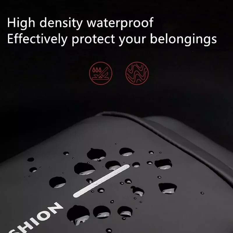 Meeste rinnakott paroolilukk vargusvastane jalgratturi kott vaba aja veetmiseks väljas jooksmiseks reisimiseks vöökott Õlaristatud spordi seljakotid