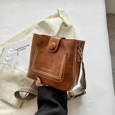 2023, culoare solidă, geantă de mare capacitate, de umăr de designer de lux, stil simplu, pentru femei, genți de mână ocazionale la modă de vară