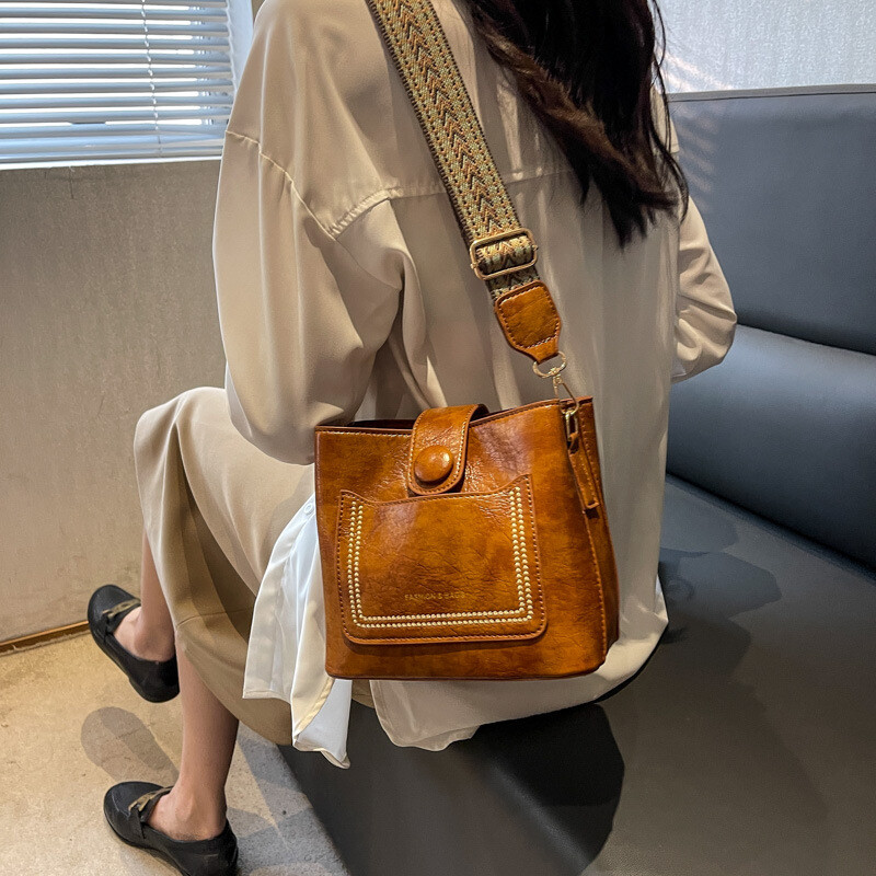 2023, culoare solidă, geantă de mare capacitate, de umăr de designer de lux, stil simplu, pentru femei, genți de mână ocazionale la modă de vară