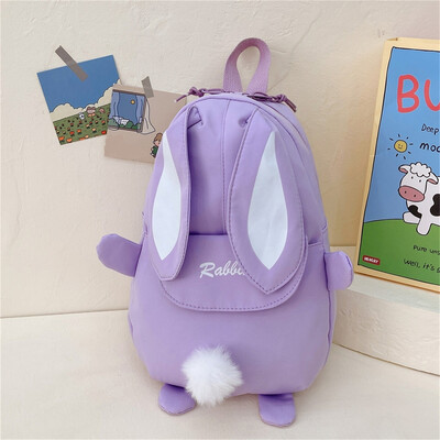 Uus mood laste koolikotid jänku kaasaskantavad seljakotid lastele reisiseljakotid armsad poiste ja tüdrukute kooliraamatu seljakott