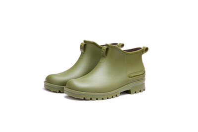 Pantofi de ploaie pentru bărbați, anti-alunecare, pantofi impermeabili la modă în aer liber, pantofi din plastic, rezistenti la uzură, iarnă, bumbac, calde, cizme scurte de ploaie bărbați