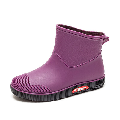 2023 uued vihmasaapad naistele, õues moodsad vihmasaapad, talvel puuvillased soojad libisemiskindlad veekindlad kummist kingad.