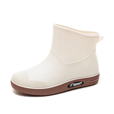 2023 uued vihmasaapad naistele, õues moodsad vihmasaapad, talvel puuvillased soojad libisemiskindlad veekindlad kummist kingad.