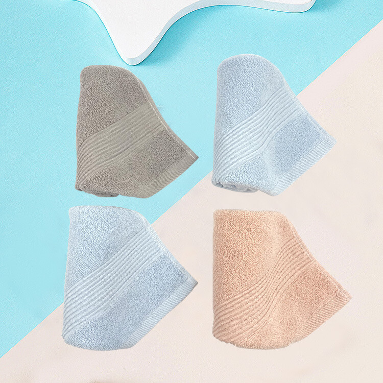 Kasulik rätik ruudukujuline näorätik Tugev vett imav lastele lastele väike puhas puuvillane rätik pühkige käed 33*33